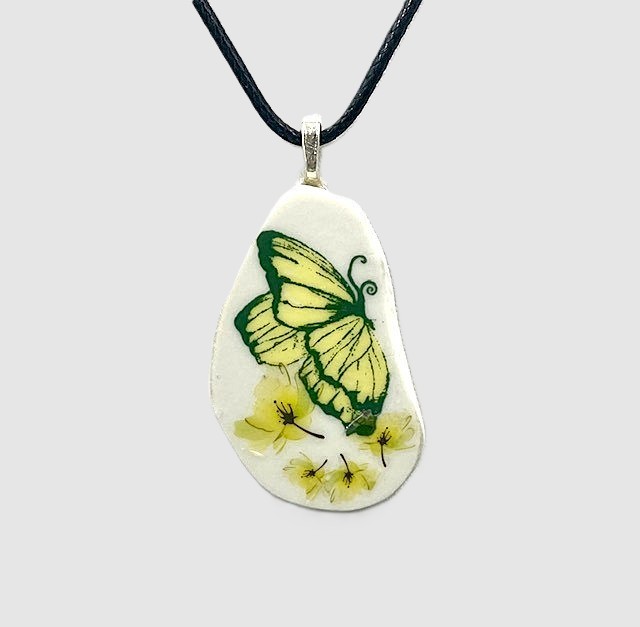 Pretty Yellow Butterfly