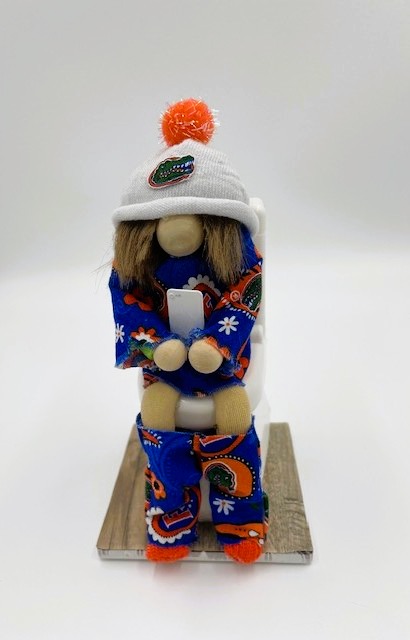 Florida Gators Girl Potty Gnome