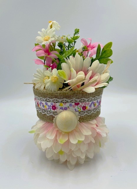Flower Beard Gnome Pot