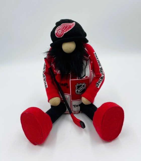 Detroit Red Wings Hockey Gnome