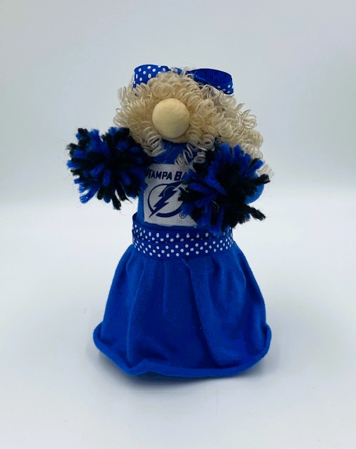 Tampa Lightning Cheerleader Gnome