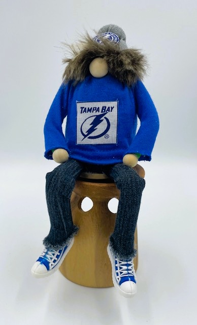 Tampa Bay Lighting Shelfsitter Hockey Gnome