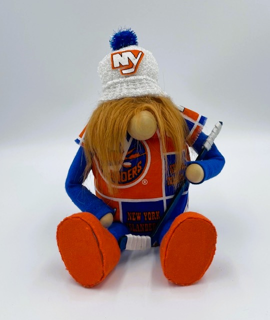 NY Islanders Red head Hockey Gnome