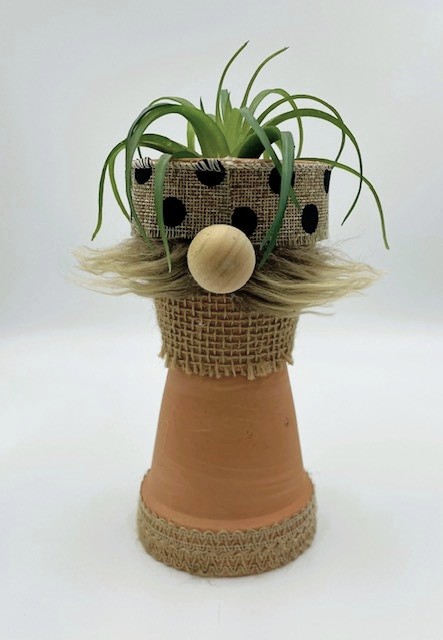 Tall Plant Gnome Pot