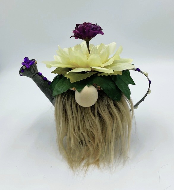 Small Water Can Flower  Pot Gnome