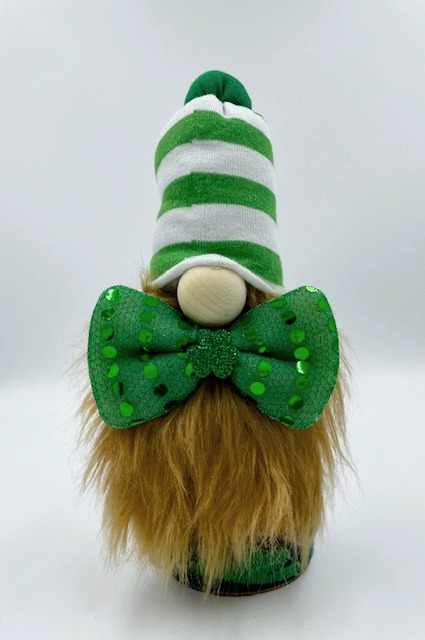 St Patty Fancy Tie Gnome