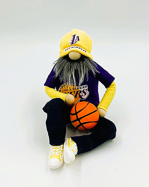 Lakers Basketball Gnome