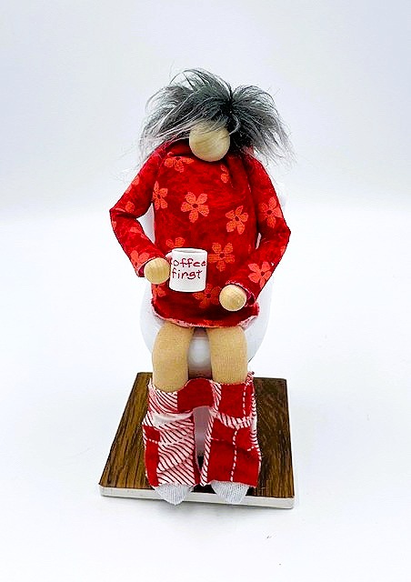 Bedhead Lady Potty Gnome