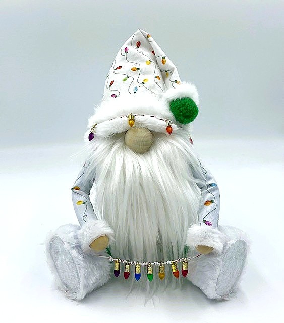 Cute Christmas Light Gnome