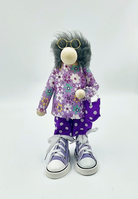 Funny Lady Gnome