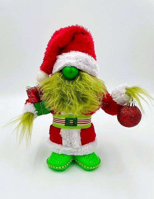 Grinch with Ornament