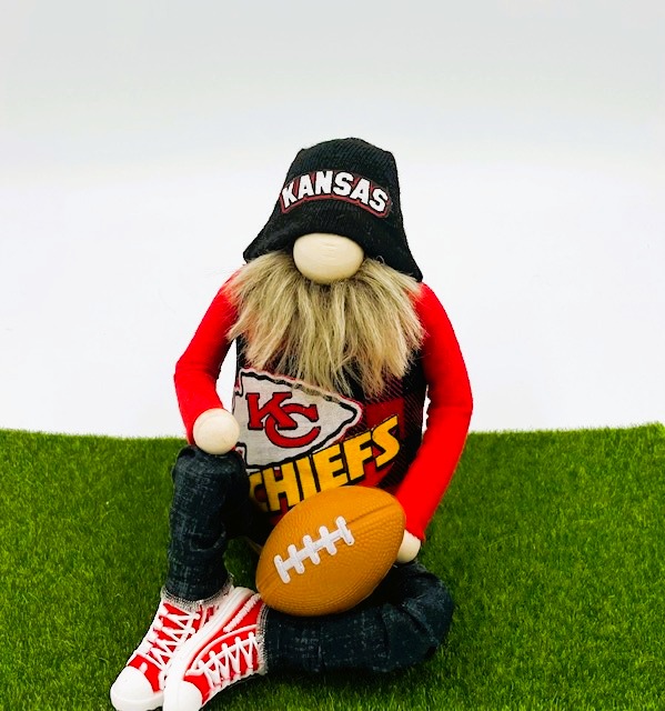 Kansas City Chiefs Football Gnome