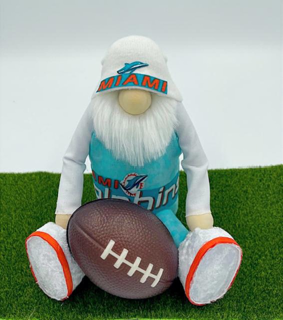 Miami Dolphins Football Gnome