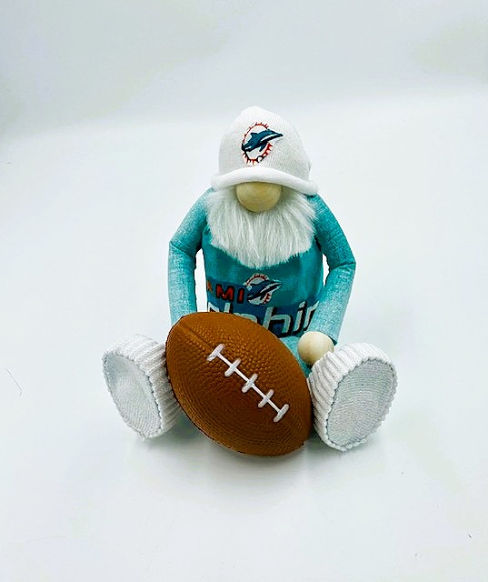 Miami Dolphins Football Gnome