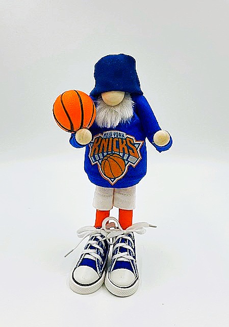 New York Knicks Basketball Gnome
